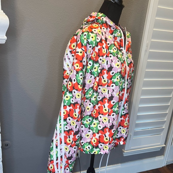 Addidas Marimekko X Unikko Windbreaker Jacket size XL - Picture 7 of 8